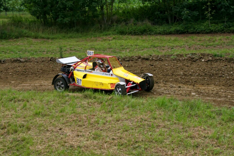 Race rally racing car