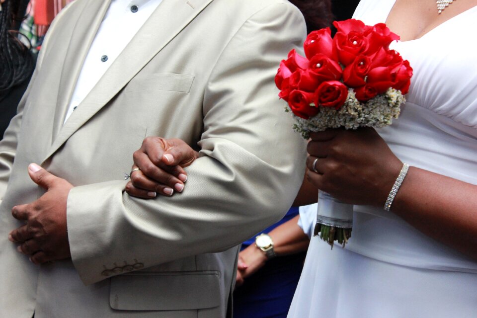 Flowers hand seized