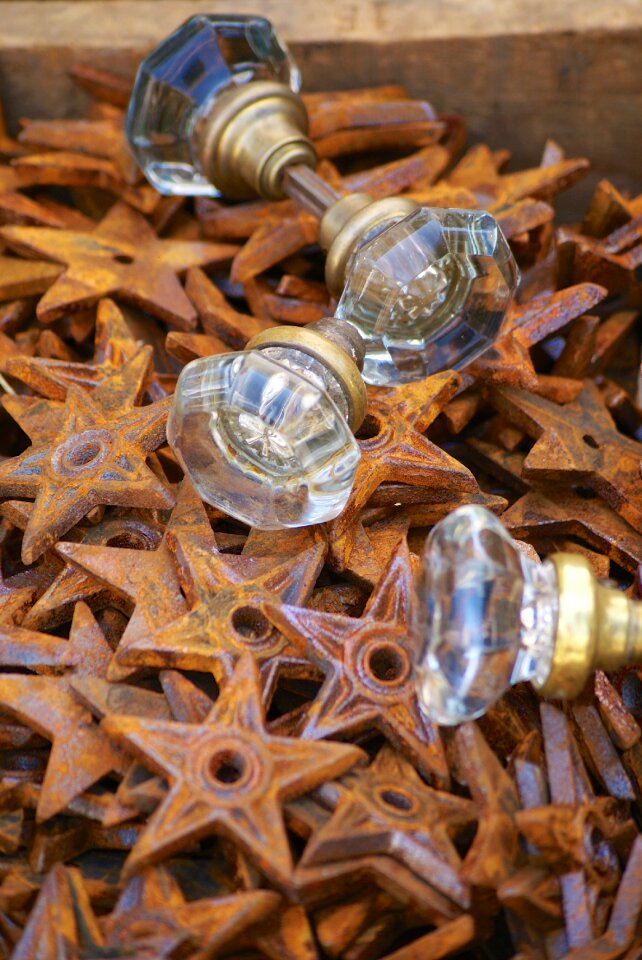 Stars door texture