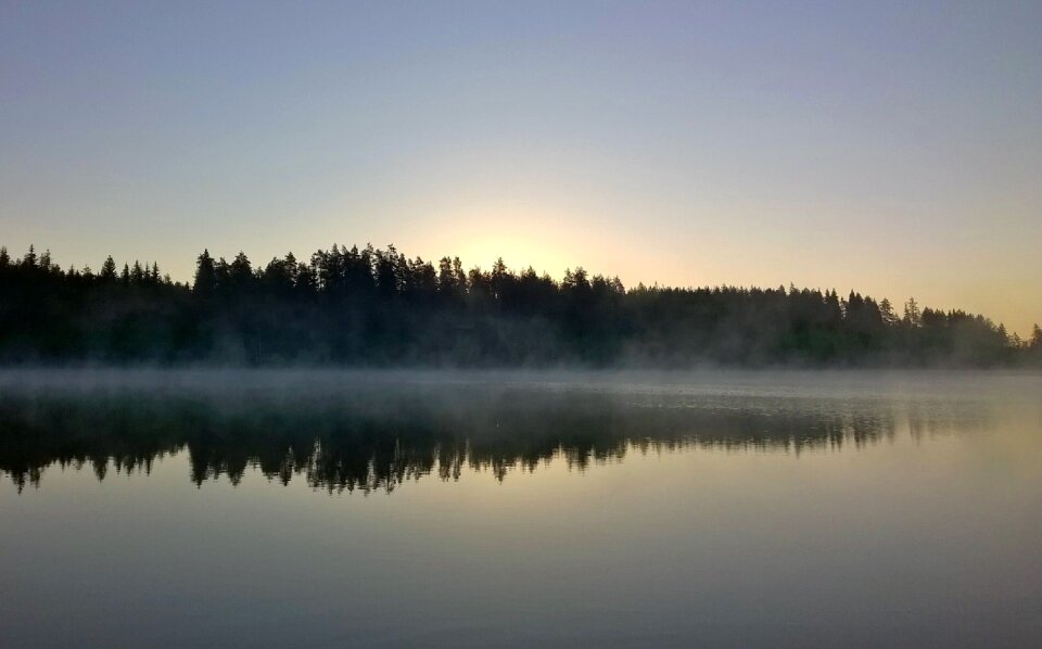 Sky nature mist photo