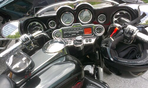 Two wheeled vehicle motorcycles dashboards