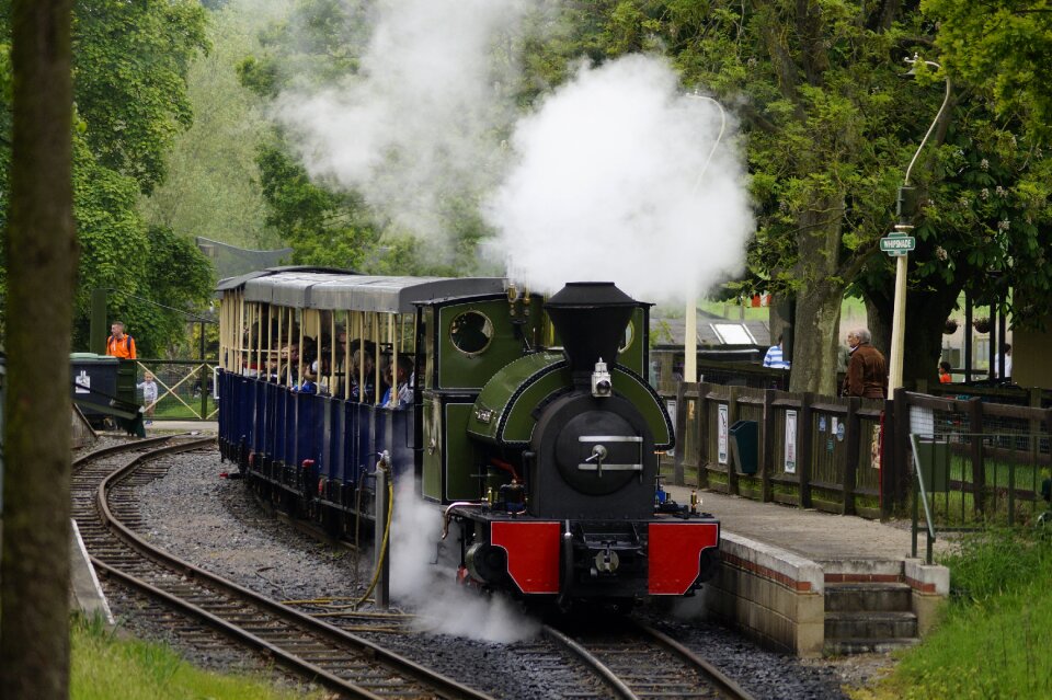 Locomotive transportation railway