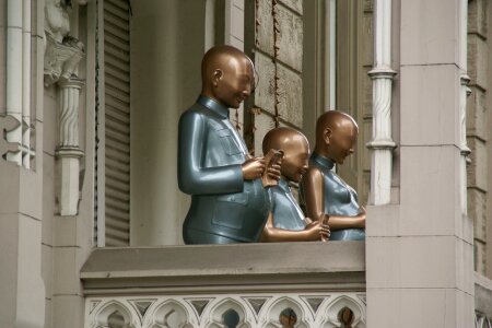 Balcony germany statues