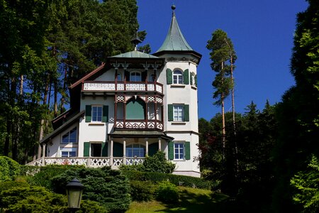 Old house mountain starnberger see