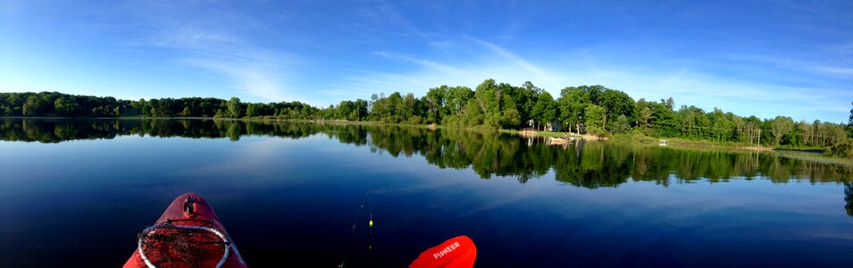 Nature water panorama