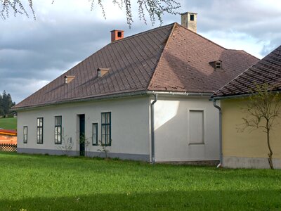 House building exterior