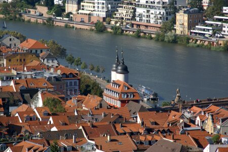 City river neckar photo