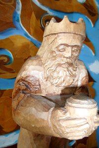 Magi sculpture wood