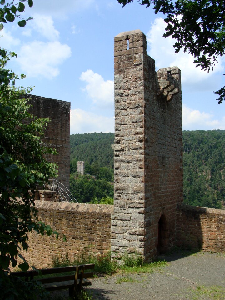 Tower ruin remains