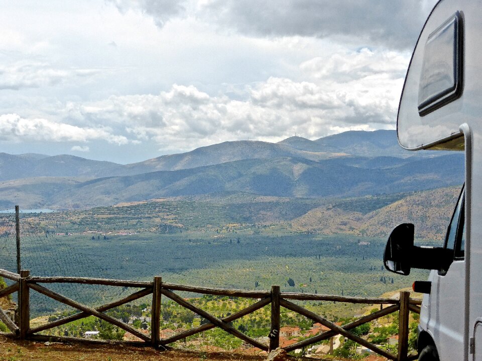 Travel panorama scenery