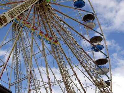 Year market carousel rides photo