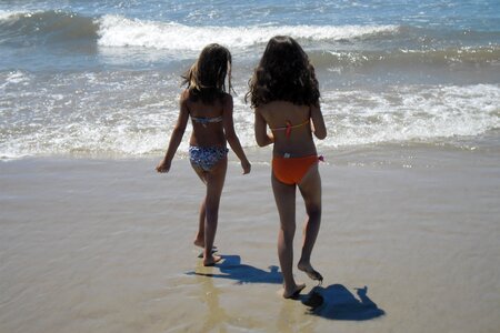 Beira mar sand bathers photo