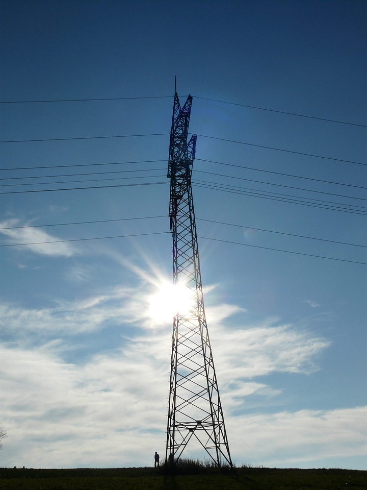 Electricity iron tower