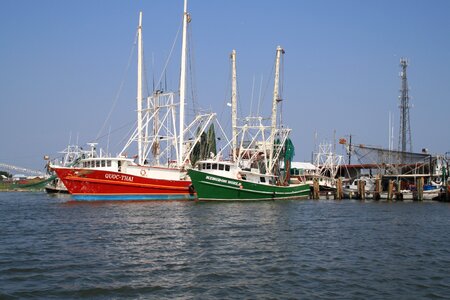 Fishing fishing boat