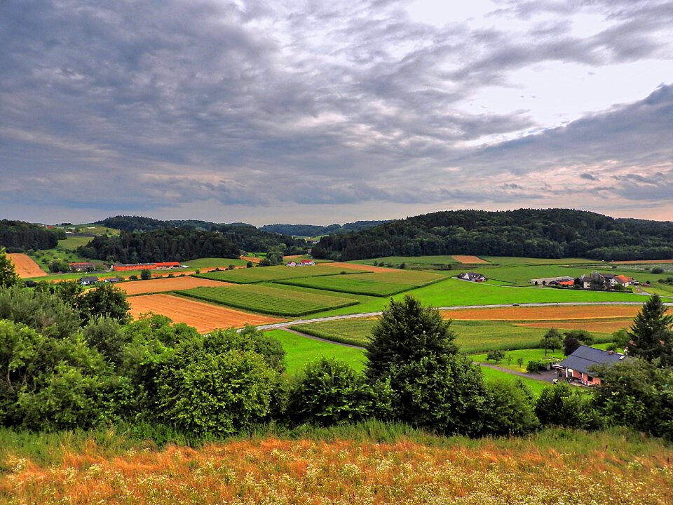 View nature hill photo