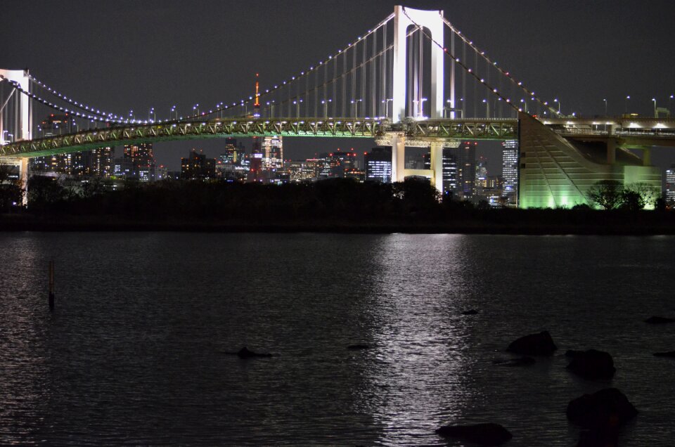 Tokyo sea night
