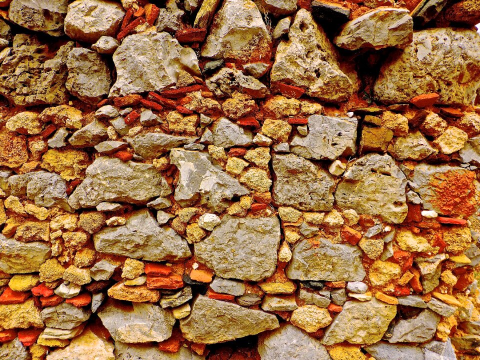 Rock structure vintage