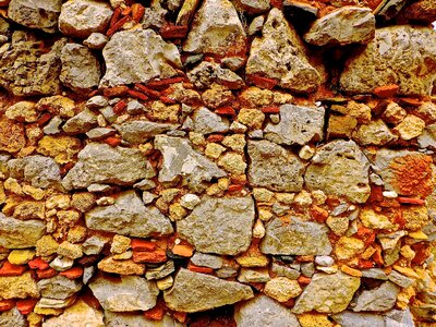 Rock structure vintage
