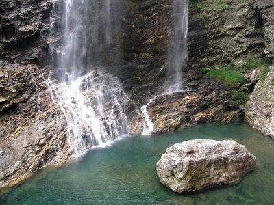 Falls water dynamic and static