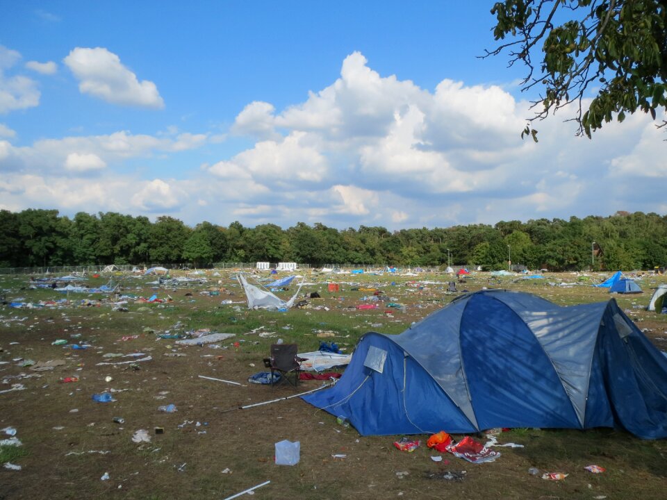 Germany destroyed storm
