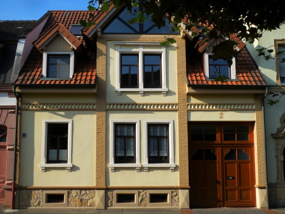 Front facade windows