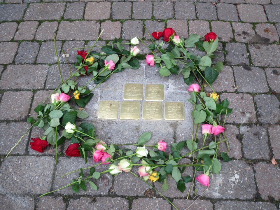 Stumbling blocks holocaust cenotaph
