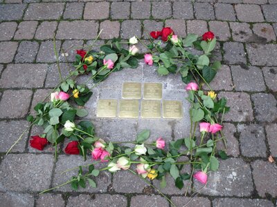 Stumbling blocks holocaust cenotaph