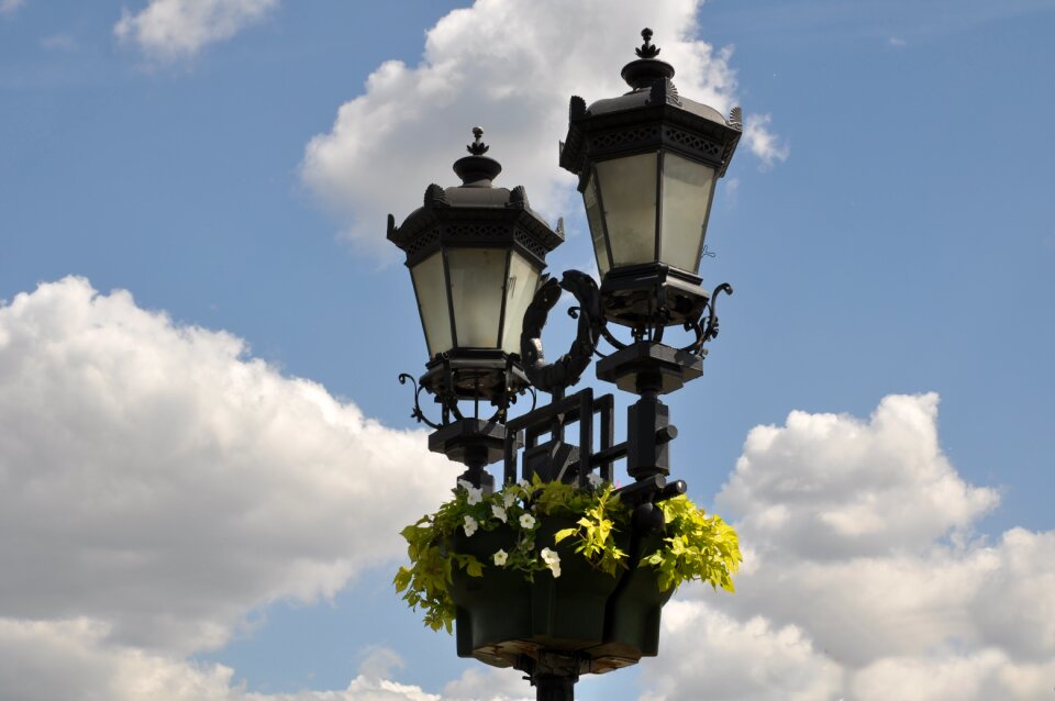 Lighting lights clouds
