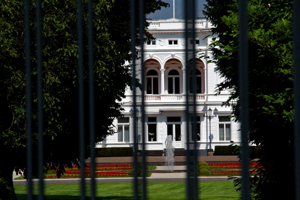 Building architecture manor house