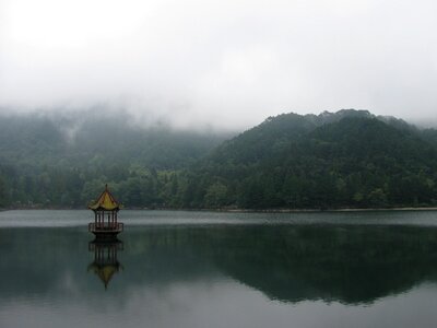 Pavilion cloud mountain
