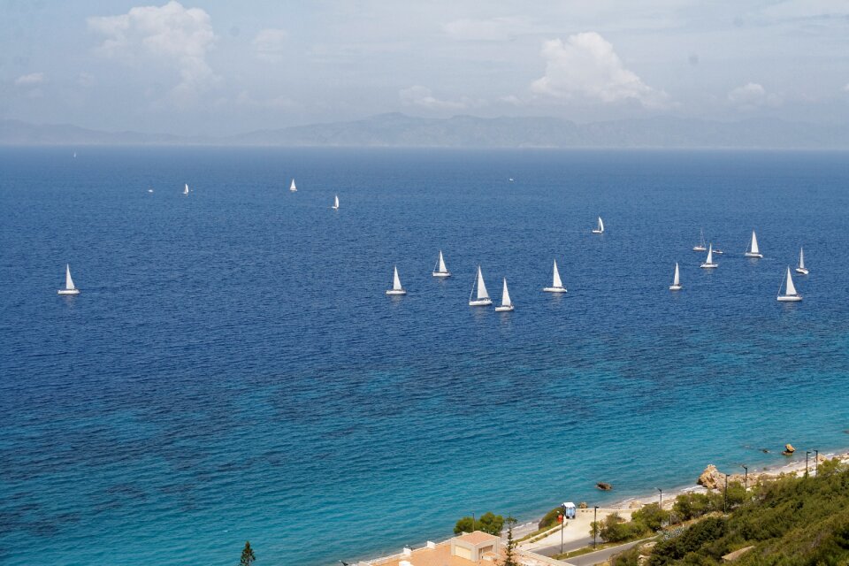 Water boat sailing boat