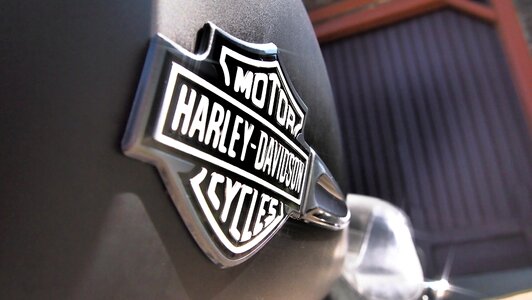 Harley davidson logo motocycle