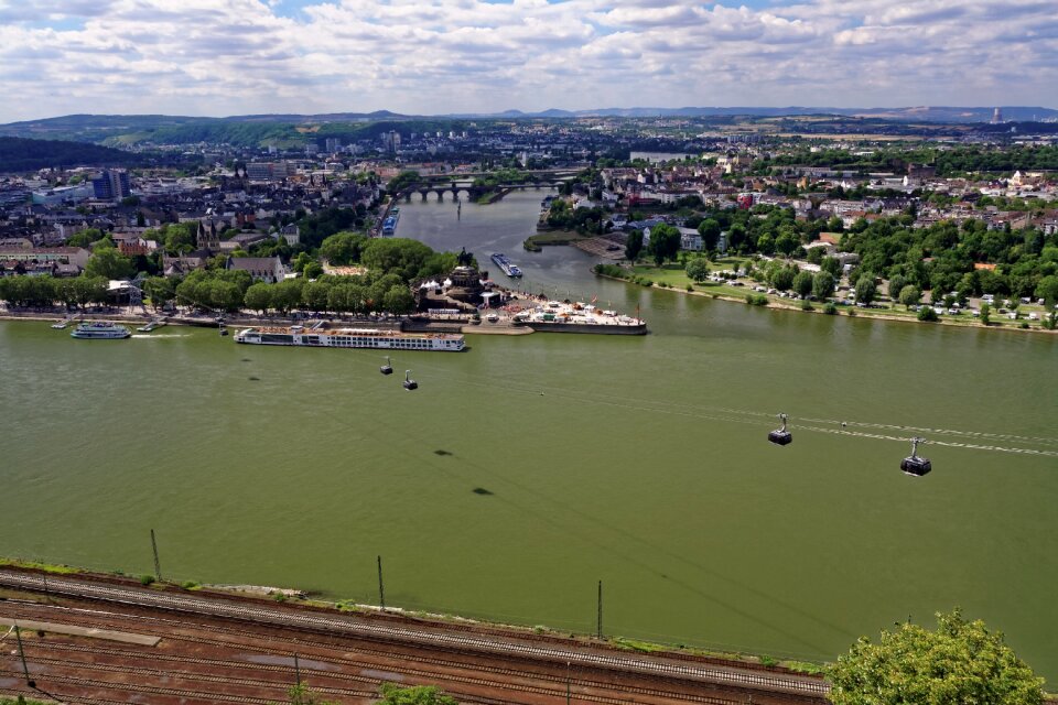 Koblenz landscape river