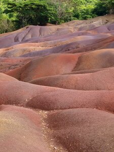 Mauritius colored earth national park