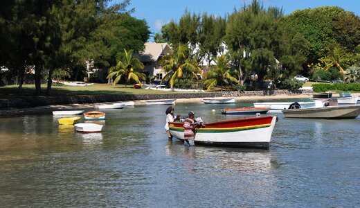 Mauritus coast summer