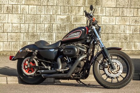 Bike harley davidson path