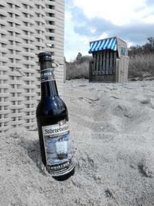 Poel beach chair sky photo