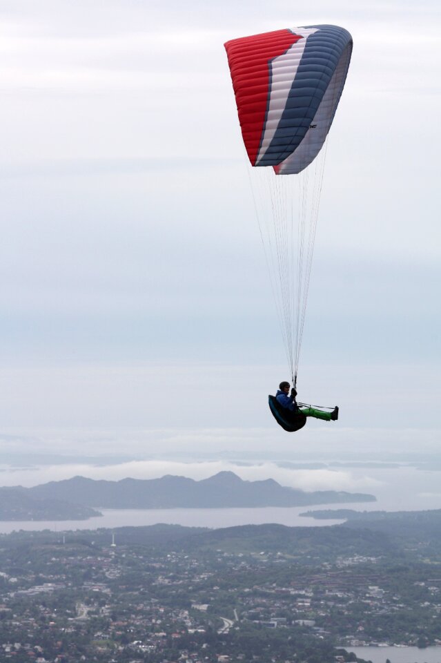 Scandinavia travel paragliding