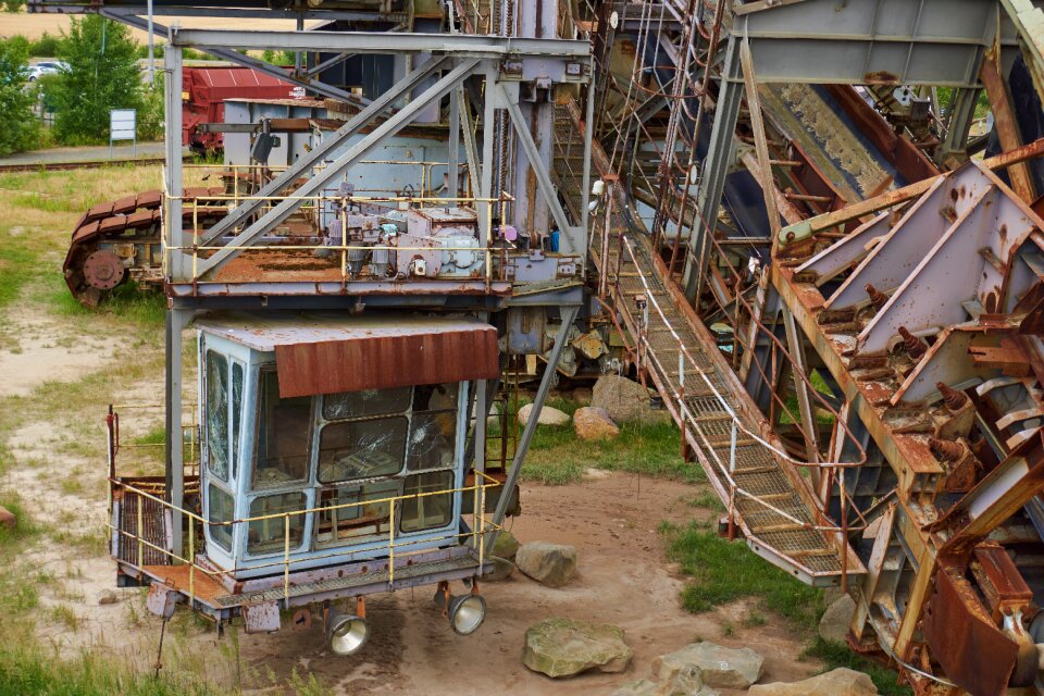 Bucket wheel excavators commodity technology