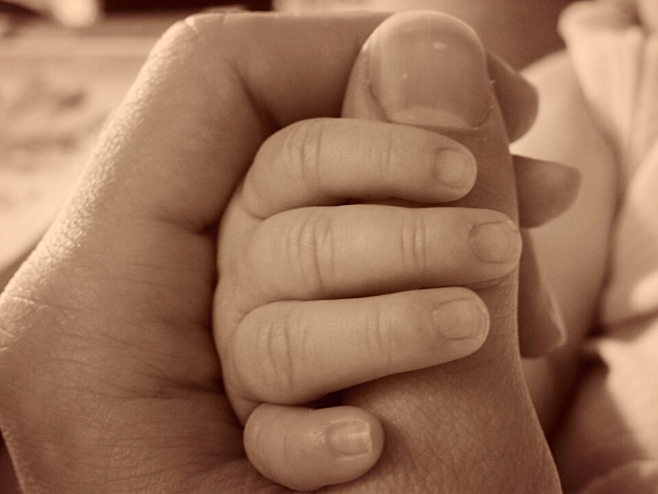 Hand finger children