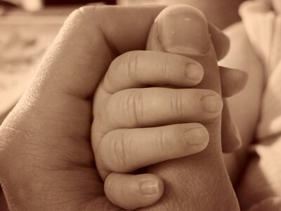 Hand finger children