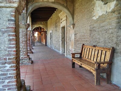 Quiet hallway breezeway