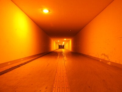 Passage railway underpass tunnel photo