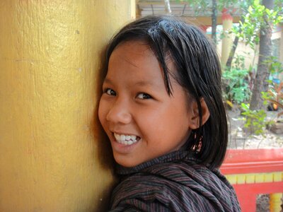 Myanmar shy beauty