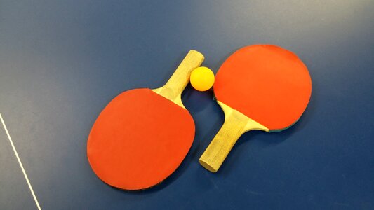Ping pong table tennis sport photo