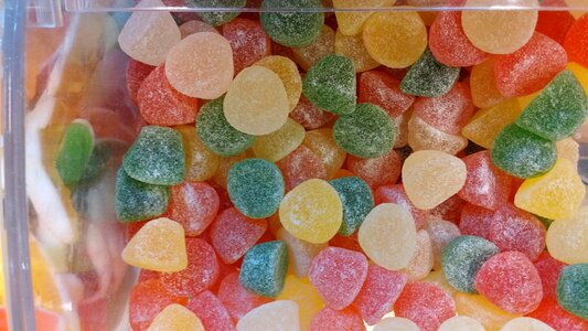 Jellies candies jelly beans