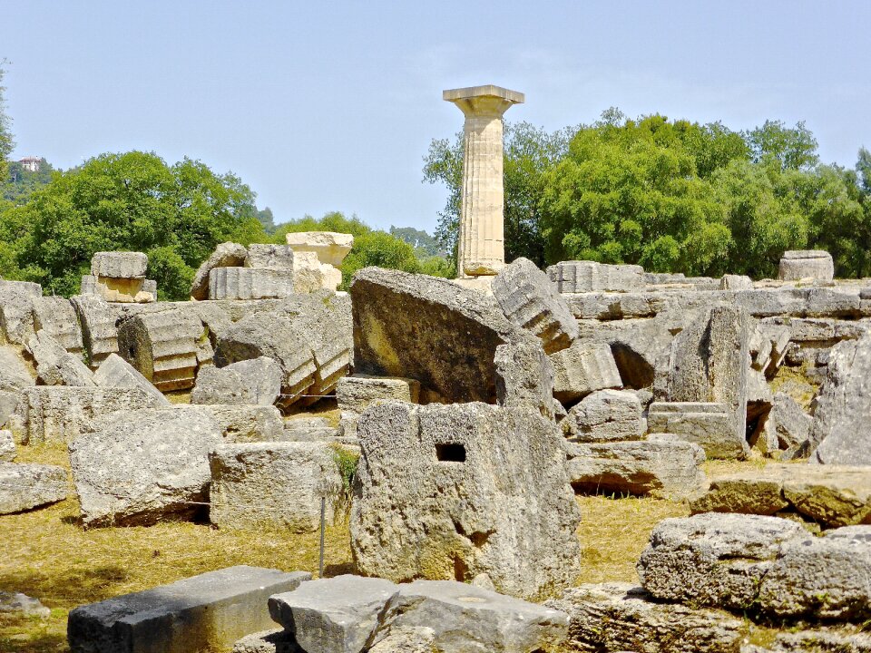 Stone olympia ancient