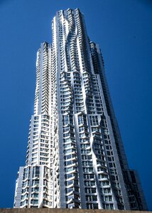 Modern skyscraper new york