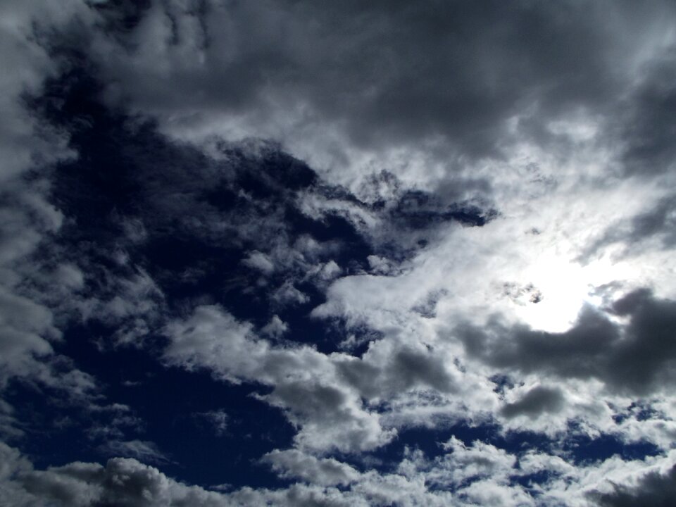 Sun blue sky