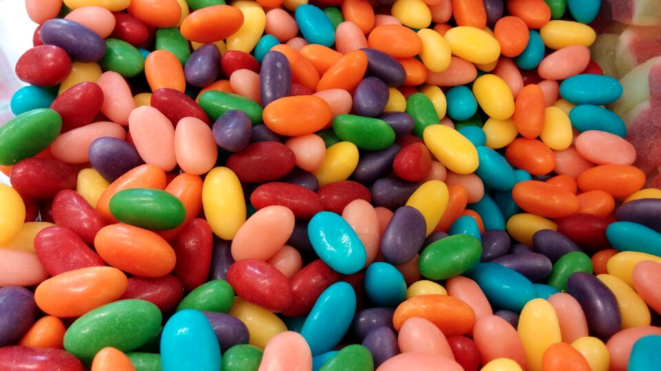 Sweet candy gum candies